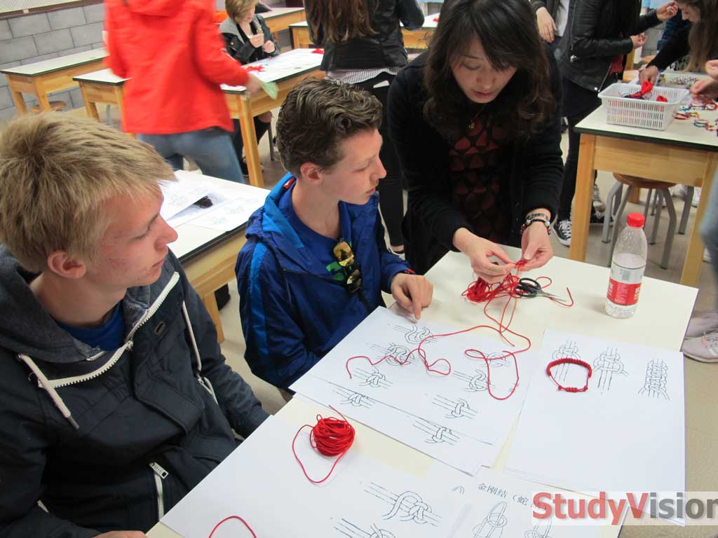 中国文虎课程之编织中国节