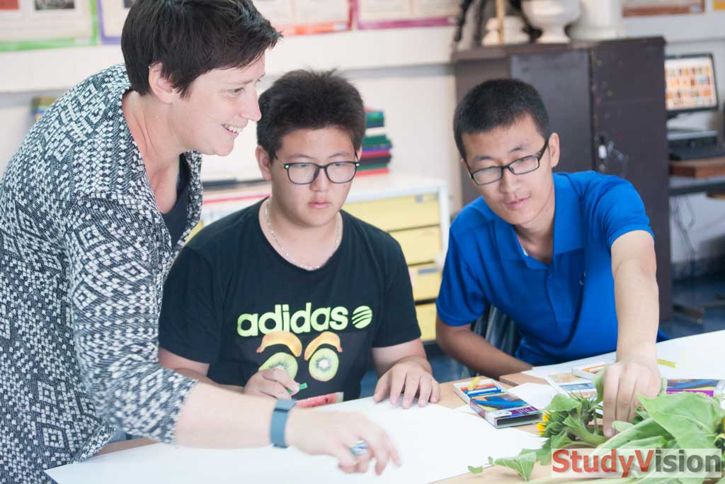 指导绘画“向日葵”