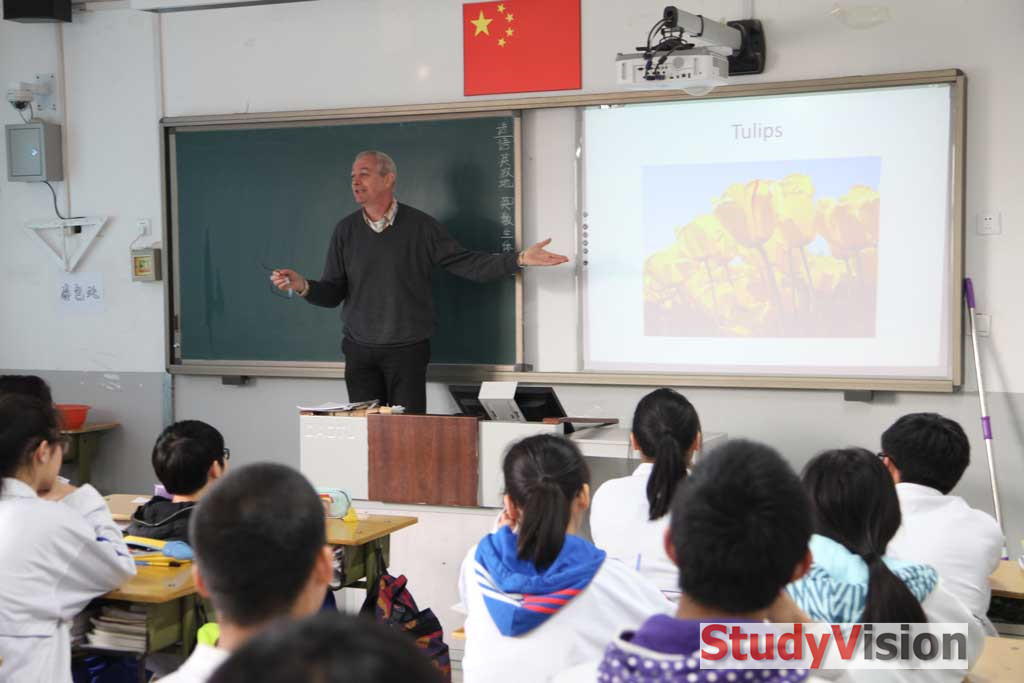 荷兰老师授课